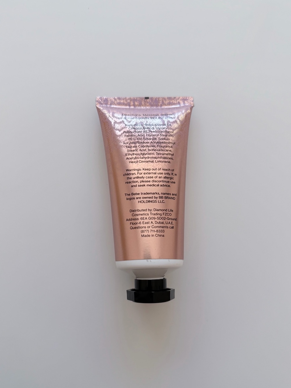 Bebe Berry Blush Hand Cream - Picture 2 of 3
